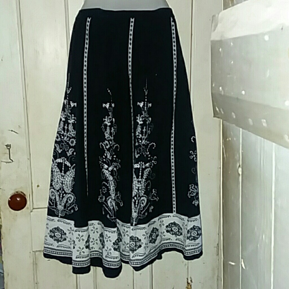 Boho Styled Flare Skirt